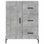 Highboard Betongrau 69,5x34x180 cm Holzwerkstoff Highboard Betongrau 69,5x34x180 cm Holzwerkstoff