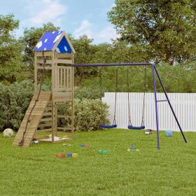 vidaXL Spielturm Imprägniertes Kiefernholz