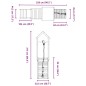 vidaXL Spielturm Massivholz Douglasie vidaXL Spielturm Massivholz Douglasie