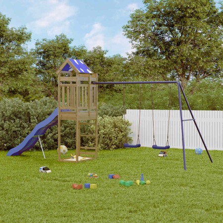 vidaXL Spielturm Imprägniertes Kiefernholz