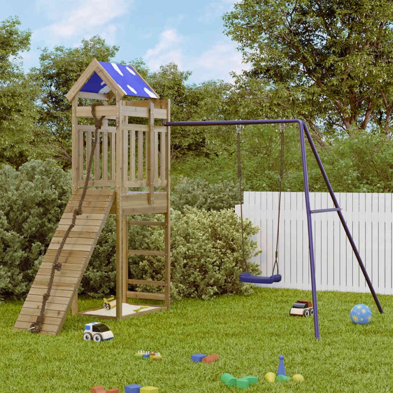 vidaXL Spielturm Imprägniertes Kiefernholz vidaXL Spielturm Imprägniertes Kiefernholz