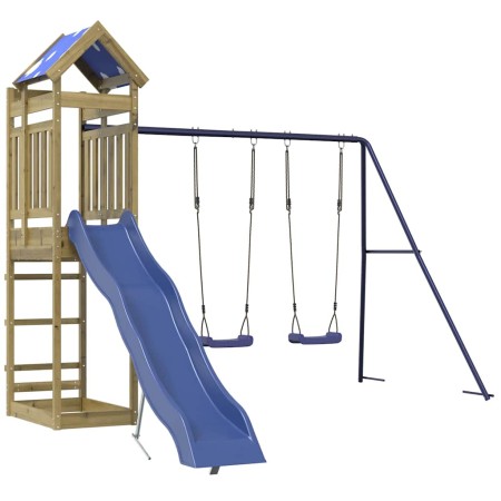 vidaXL Spielturm Imprägniertes Kiefernholz
