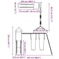 vidaXL Spielturm Imprägniertes Kiefernholz vidaXL Spielturm Imprägniertes Kiefernholz