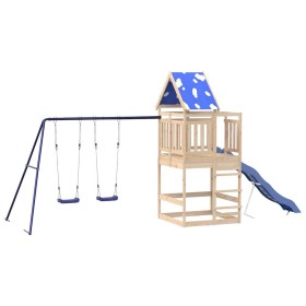 vidaXL Spielturm Massivholz Kiefer