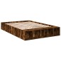 vidaXL Bettgestell Räuchereiche 160x200 cm Holzwerkstoff vidaXL Bettgestell Räuchereiche 160x200 cm Holzwerkstoff
