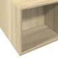 vidaXL Bettgestell Sonoma-Eiche 140x190 cm Holzwerkstoff vidaXL Bettgestell Sonoma-Eiche 140x190 cm Holzwerkstoff