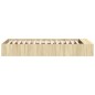 vidaXL Bettgestell Sonoma-Eiche 90x200 cm Holzwerkstoff vidaXL Bettgestell Sonoma-Eiche 90x200 cm Holzwerkstoff