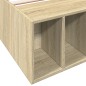 vidaXL Bettgestell Sonoma-Eiche 90x200 cm Holzwerkstoff vidaXL Bettgestell Sonoma-Eiche 90x200 cm Holzwerkstoff