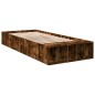 vidaXL Bettgestell Räuchereiche 90x190 cm Holzwerkstoff vidaXL Bettgestell Räuchereiche 90x190 cm Holzwerkstoff