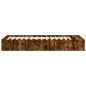 vidaXL Bettgestell Räuchereiche 90x190 cm Holzwerkstoff vidaXL Bettgestell Räuchereiche 90x190 cm Holzwerkstoff