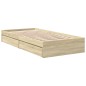 vidaXL Bettgestell mit Schubladen Sonoma-Eiche 75x190 cm Holzwerkstoff vidaXL Bettgestell mit Schubladen Sonoma-Eiche 75x190 cm Holzwerkstoff
