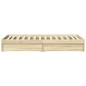 vidaXL Bettgestell mit Schubladen Sonoma-Eiche 75x190 cm Holzwerkstoff vidaXL Bettgestell mit Schubladen Sonoma-Eiche 75x190 cm Holzwerkstoff