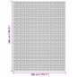 vidaXL Zeltteppich Creme 5x3 m vidaXL Zeltteppich Creme 5x3 m