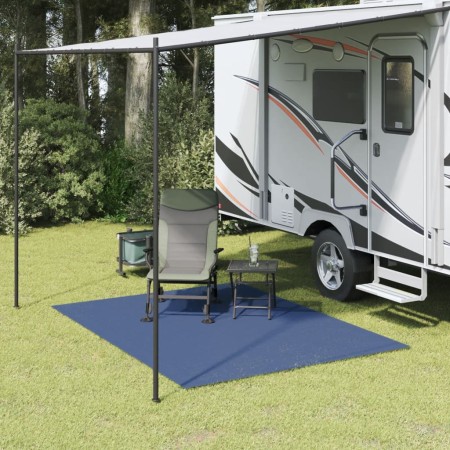 vidaXL Zeltteppich Blau 2,5x2 m