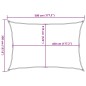 vidaXL Sonnensegel 160 g/m² Rechteckig Terrakottarot 3,5x5 m HDPE vidaXL Sonnensegel 160 g/m² Rechteckig Terrakottarot 3,5x5 m HDPE