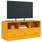 vidaXL TV-Schrank Senfgelb 99x39x44 cm Stahl vidaXL TV-Schrank Senfgelb 99x39x44 cm Stahl