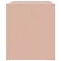 vidaXL TV-Schrank Rosa 67x39x44 cm Stahl vidaXL TV-Schrank Rosa 67x39x44 cm Stahl