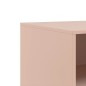 vidaXL TV-Schrank Rosa 67x39x44 cm Stahl vidaXL TV-Schrank Rosa 67x39x44 cm Stahl