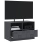 vidaXL TV-Schrank Anthrazit 67x39x44 cm Stahl vidaXL TV-Schrank Anthrazit 67x39x44 cm Stahl