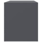 vidaXL TV-Schrank Anthrazit 67x39x44 cm Stahl vidaXL TV-Schrank Anthrazit 67x39x44 cm Stahl
