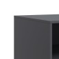 vidaXL TV-Schrank Anthrazit 67x39x44 cm Stahl vidaXL TV-Schrank Anthrazit 67x39x44 cm Stahl