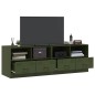 vidaXL TV-Schränke 2 Stk. Olivgrün 67x39x44 cm Stahl vidaXL TV-Schränke 2 Stk. Olivgrün 67x39x44 cm Stahl