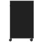 vidaXL Druckerständer mit Rollen Schwarz 60x40x68,5 cm vidaXL Druckerständer mit Rollen Schwarz 60x40x68,5 cm