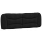 vidaXL Bett mit Matratze Schwarz 160x200 cm Stoff vidaXL Bett mit Matratze Schwarz 160x200 cm Stoff