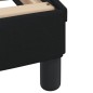 vidaXL Bett mit Matratze Schwarz 160x200 cm Stoff vidaXL Bett mit Matratze Schwarz 160x200 cm Stoff