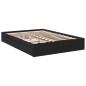 vidaXL Bettgestell mit Schubladen Schwarz 160x200 cm Holzwerkstoff vidaXL Bettgestell mit Schubladen Schwarz 160x200 cm Holzwerkstoff