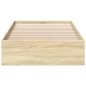 vidaXL Bettgestell mit Schubladen Sonoma-Eiche 90x190 cm Holzwerkstoff vidaXL Bettgestell mit Schubladen Sonoma-Eiche 90x190 cm Holzwerkstoff