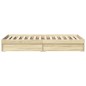 vidaXL Bettgestell mit Schubladen Sonoma-Eiche 90x190 cm Holzwerkstoff vidaXL Bettgestell mit Schubladen Sonoma-Eiche 90x190 cm Holzwerkstoff