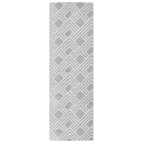 vidaXL Outdoor-Teppich Grau 80x250 cm PP