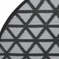 vidaXL Outdoor-Teppich Schwarz Ø120 cm PP vidaXL Outdoor-Teppich Schwarz Ø120 cm PP