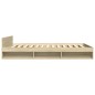 vidaXL Bettgestell mit Schubladen Sonoma-Eiche 150x200cm Holzwerkstoff vidaXL Bettgestell mit Schubladen Sonoma-Eiche 150x200cm Holzwerkstoff