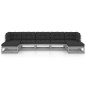 vidaXL 7-tlg. Garten-Lounge-Set mit Kissen Grau Massivholz Kiefer vidaXL 7-tlg. Garten-Lounge-Set mit Kissen Grau Massivholz Kiefer
