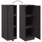 vidaXL Sideboard Schwarz 34,5x39x107 cm Stahl vidaXL Sideboard Schwarz 34,5x39x107 cm Stahl