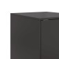 vidaXL Sideboard Schwarz 34,5x39x107 cm Stahl vidaXL Sideboard Schwarz 34,5x39x107 cm Stahl
