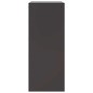 vidaXL Highboard Schwarz 67x39x95 cm Stahl vidaXL Highboard Schwarz 67x39x95 cm Stahl