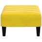 vidaXL Fußhocker Gelb 77x55x31 cm Samt vidaXL Fußhocker Gelb 77x55x31 cm Samt