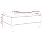vidaXL Fußhocker Gelb 77x55x31 cm Samt vidaXL Fußhocker Gelb 77x55x31 cm Samt