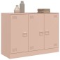 vidaXL Sideboard Rosa 99x39x73 cm Stahl vidaXL Sideboard Rosa 99x39x73 cm Stahl