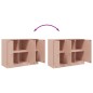 vidaXL Sideboard Rosa 99x39x73 cm Stahl vidaXL Sideboard Rosa 99x39x73 cm Stahl