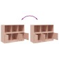 vidaXL Sideboard Rosa 99x39x73 cm Stahl vidaXL Sideboard Rosa 99x39x73 cm Stahl