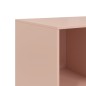 vidaXL Sideboard Rosa 99x39x73 cm Stahl vidaXL Sideboard Rosa 99x39x73 cm Stahl