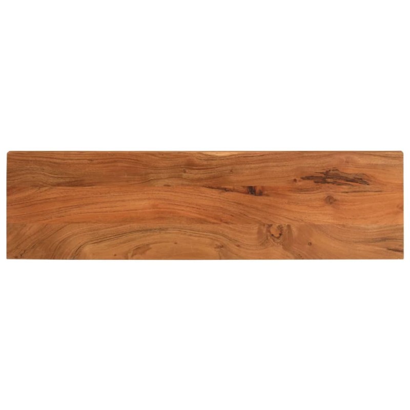 vidaXL Tischplatte 110x40x3,8 cm Rechteckig Massivholz Akazie vidaXL Tischplatte 110x40x3,8 cm Rechteckig Massivholz Akazie