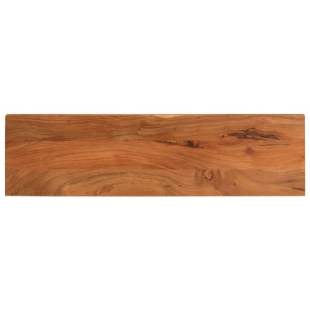 vidaXL Tischplatte 110x40x3,8 cm Rechteckig Massivholz Akazie