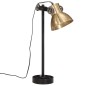 vidaXL Schreibtischlampe 25 W Antik-Messing 15x15x55 cm E27 vidaXL Schreibtischlampe 25 W Antik-Messing 15x15x55 cm E27