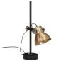 vidaXL Schreibtischlampe 25 W Antik-Messing 15x15x55 cm E27 vidaXL Schreibtischlampe 25 W Antik-Messing 15x15x55 cm E27