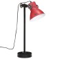 vidaXL Schreibtischlampe 25 W Rot 15x15x55 cm E27 vidaXL Schreibtischlampe 25 W Rot 15x15x55 cm E27